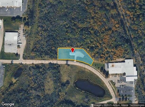 600 E Progress Dr, West Bend, WI Parcel Map