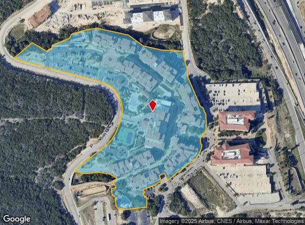  La Cantera Ter, San Antonio, TX Parcel Map