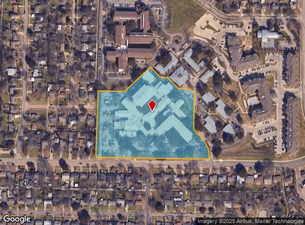 2525 Centerville Rd, Dallas, TX Parcel Map