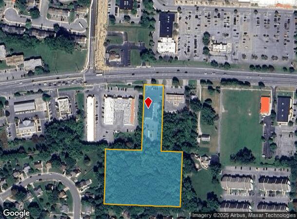 1362 Forrest Ave, Dover, DE Parcel Map