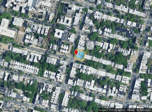 711 Franklin Ave, Brooklyn, NY Parcel Map