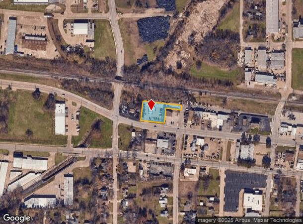  611 W Main St, Mesquite, TX Parcel Map
