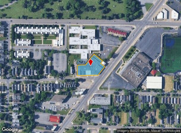 1786 Main St, Buffalo, NY Parcel Map