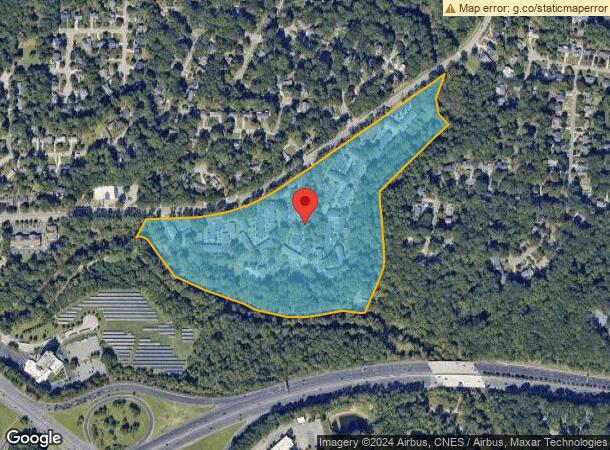  1803 Hillock Dr, Raleigh, NC Parcel Map