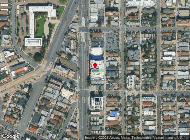  4135 Park Blvd, San Diego, CA Parcel Map
