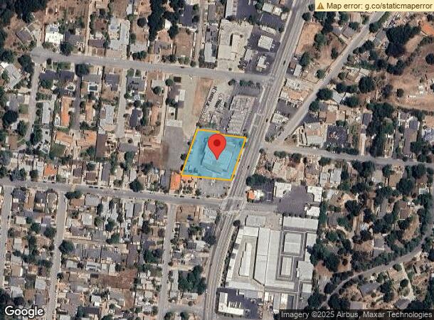  445 N Ventura St, Ojai, CA Parcel Map