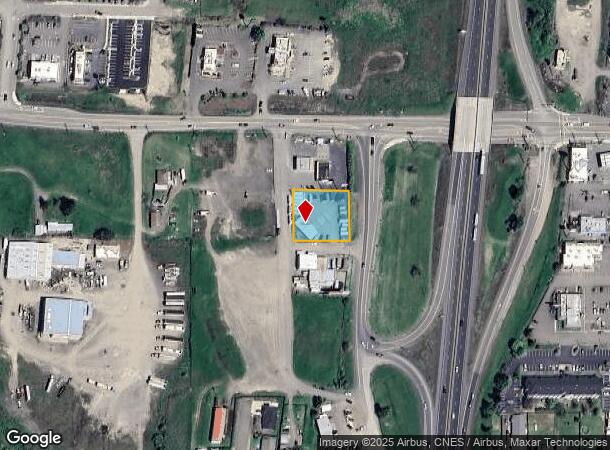  190 Hutchins St, Sutherlin, OR Parcel Map