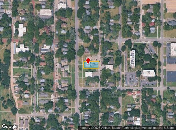  1316 Sw Western Ave, Topeka, KS Parcel Map