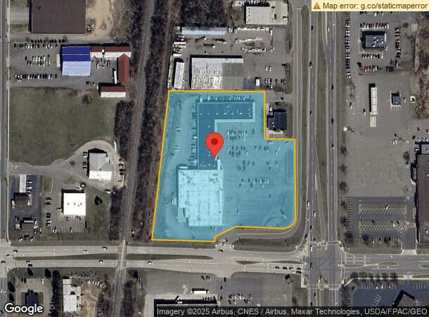  2500 S Main St, Rice Lake, WI Parcel Map