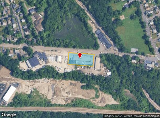 163 Adams St, Braintree, MA Parcel Map