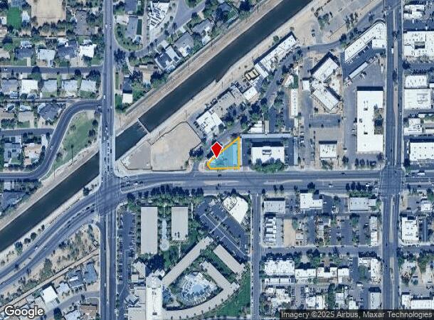  6840 E Indian School Rd, Scottsdale, AZ Parcel Map