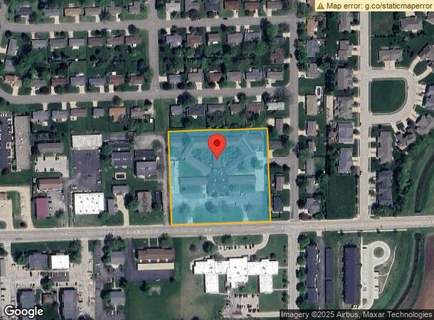  191 E Queenwood Rd, Morton, IL Parcel Map