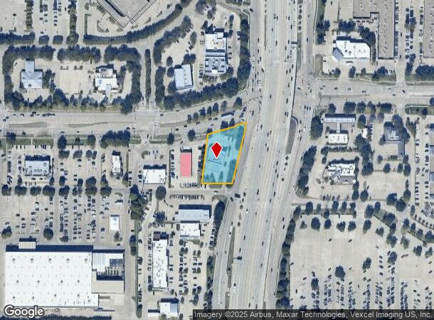  1925 Dallas Pkwy, Plano, TX Parcel Map