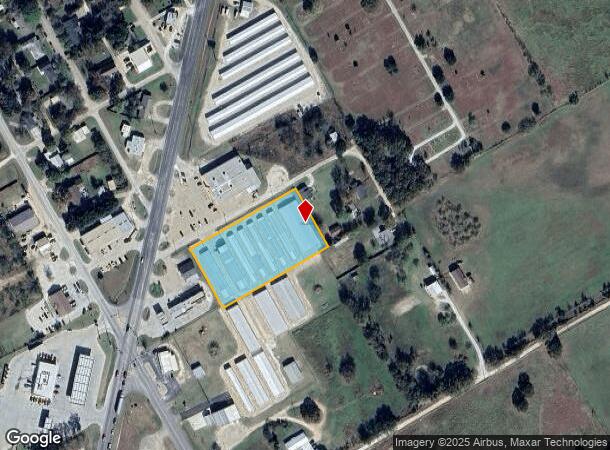  101 Adams Ave, Whitney, TX Parcel Map