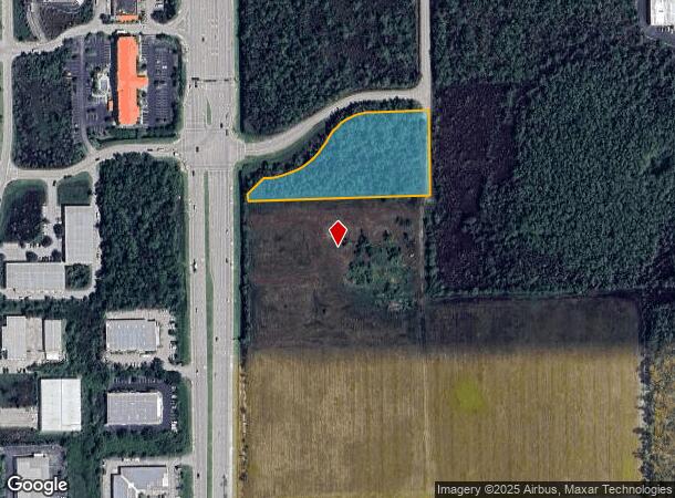  13600 Saddle Rd, Fort Myers, FL Parcel Map