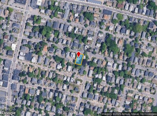  159 Brown St, Waltham, MA Parcel Map