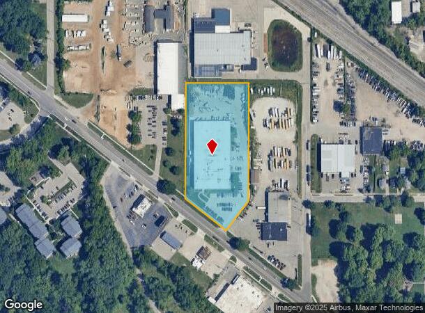  1800 N Grand River Ave, Lansing, MI Parcel Map