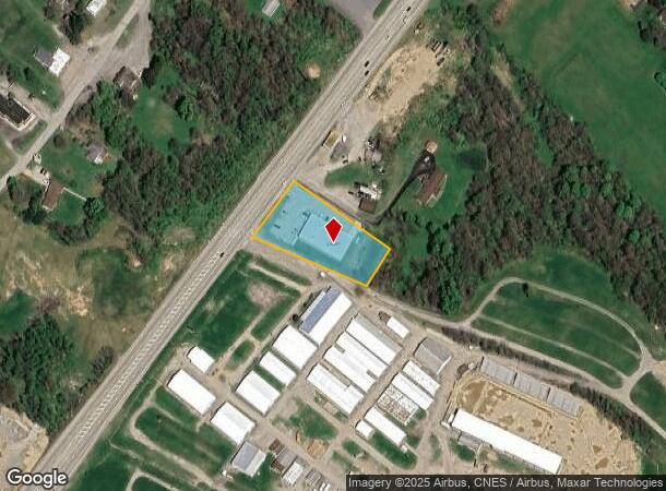  1722 University Dr, Dunbar, PA Parcel Map