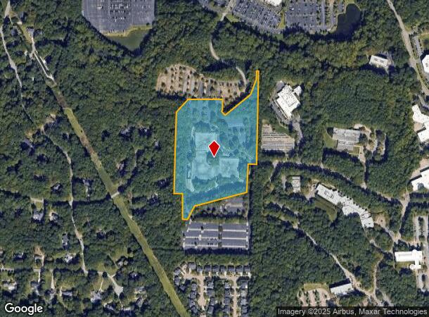  500 Gregson Dr, Cary, NC Parcel Map