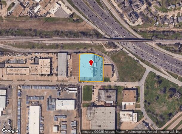 3131 Halifax St, Dallas, TX Parcel Map