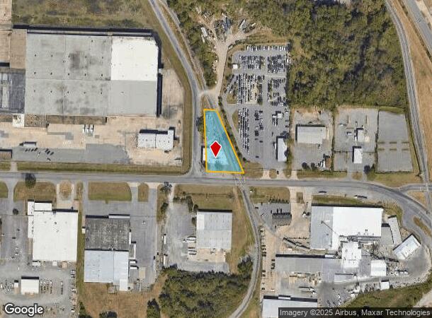 2500 E Roosevelt Rd, Little Rock, AR Parcel Map
