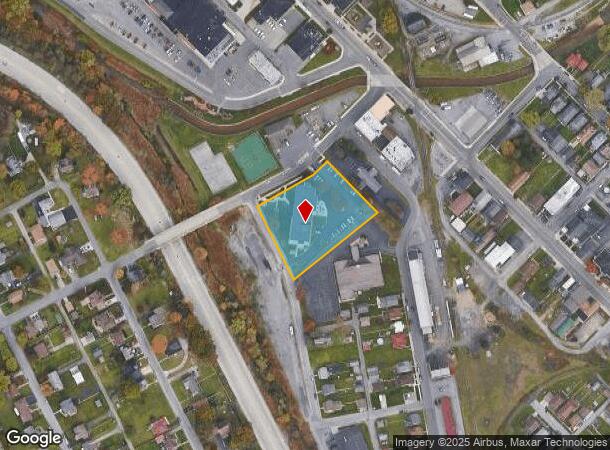 17Th St, Windber, PA Parcel Map