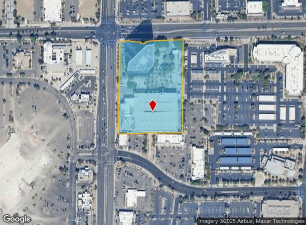 1201 S Alma School Rd, Mesa, AZ Parcel Map