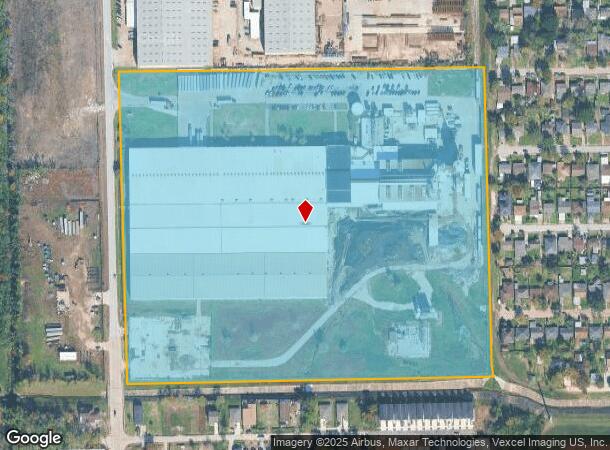  4202 Fidelity St, Houston, TX Parcel Map