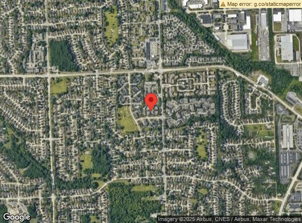  7025 N Lilley Rd, Canton, MI Parcel Map