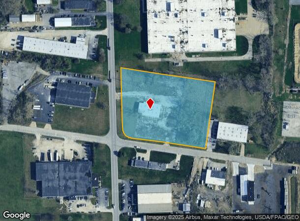 5400 Progress Ave, Toledo, OH Parcel Map