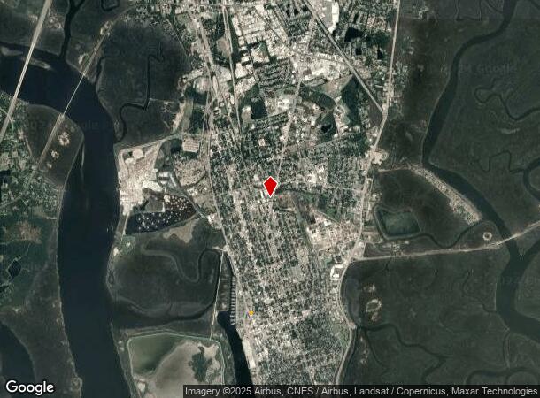  1712 Newcastle St, Brunswick, GA Parcel Map