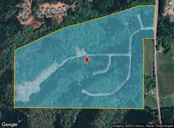 Pickett Bridge Rd, Covington, GA Parcel Map