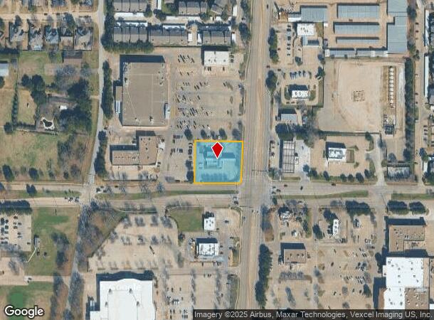 1801 Sw Green Oaks Blvd, Arlington, TX Parcel Map