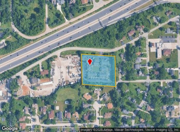  16W621 S Frontage Rd, Burr Ridge, IL Parcel Map