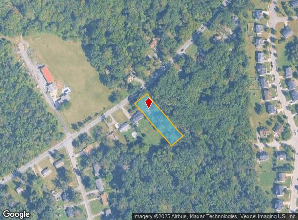 12720 Parker Ln, Clinton, MD Parcel Map