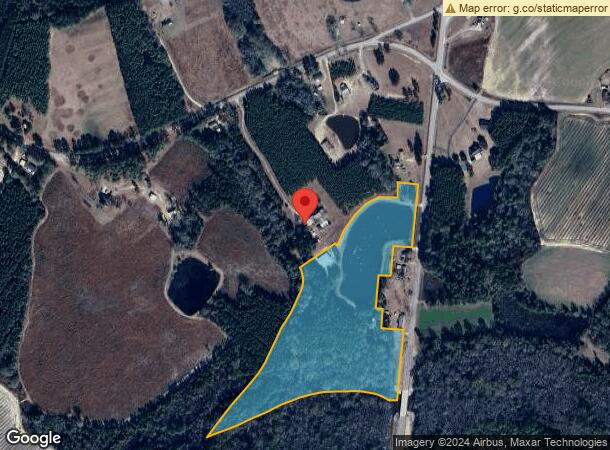  3078 Burkhalter Rd, Claxton, GA Parcel Map