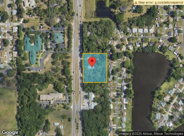  6728 Rowan Rd, New Port Richey, FL Parcel Map