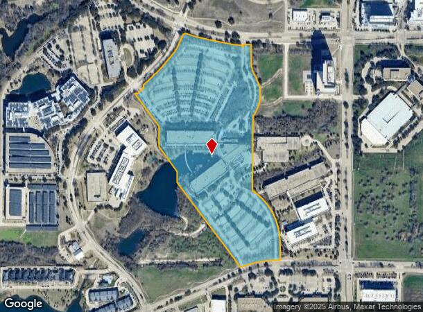 6300 Legacy Dr, Plano, TX Parcel Map