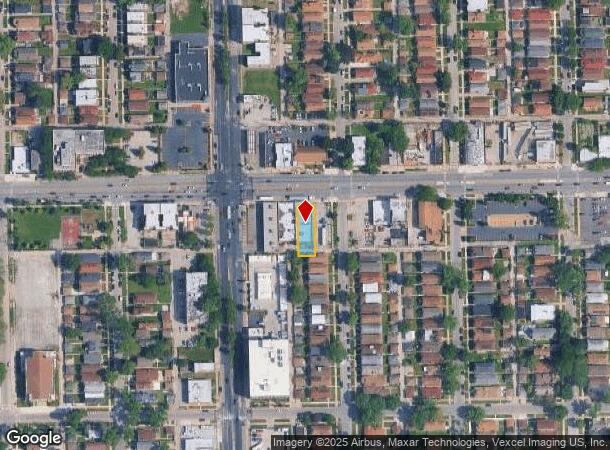  1541 W 87Th St, Chicago, IL Parcel Map
