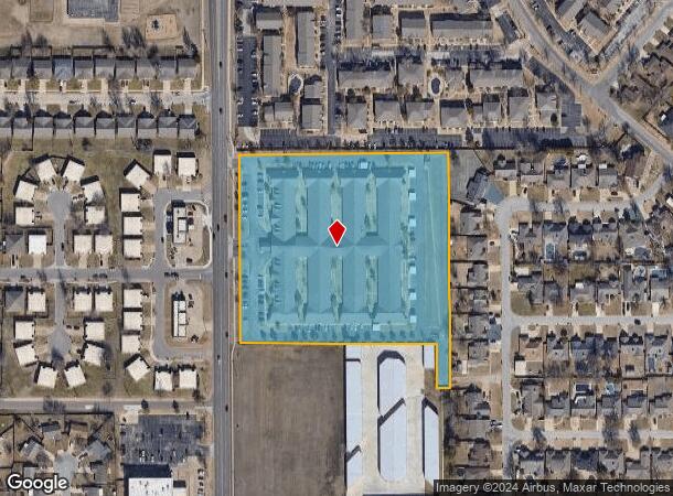  9900 S Western Ave, Oklahoma City, OK Parcel Map