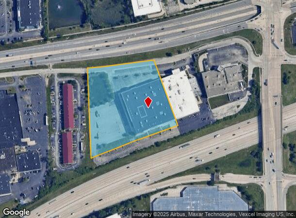 1021 Butterfield Rd, Downers Grove, IL Parcel Map