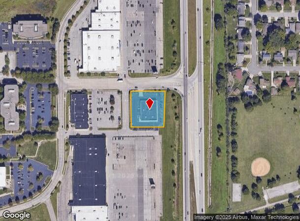  2800 Sw Plaza Dr, Springfield, IL Parcel Map