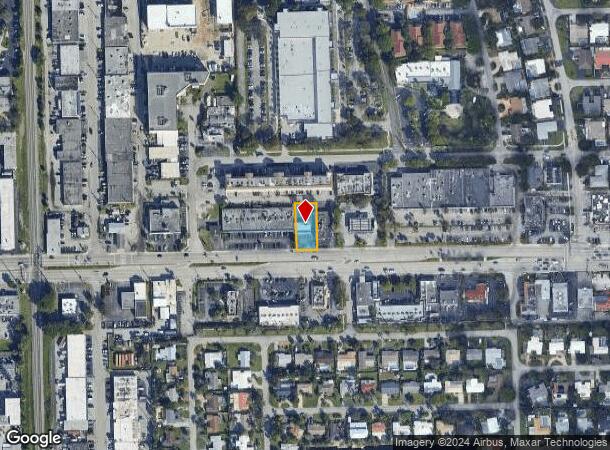  1341 E Commercial Blvd, Oakland Park, FL Parcel Map