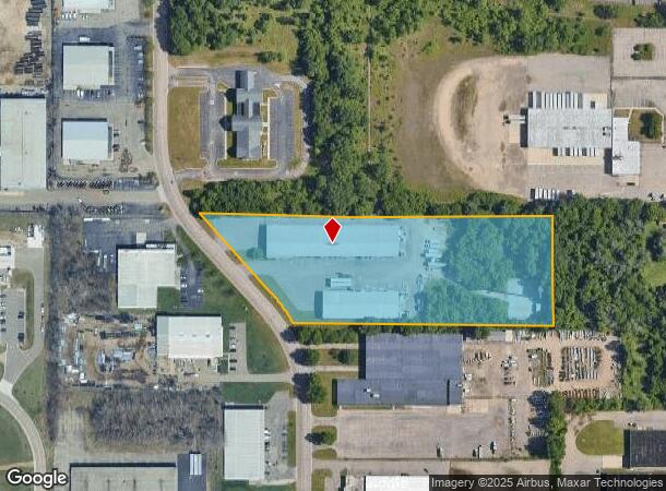 2815 Millcork St, Kalamazoo, MI Parcel Map