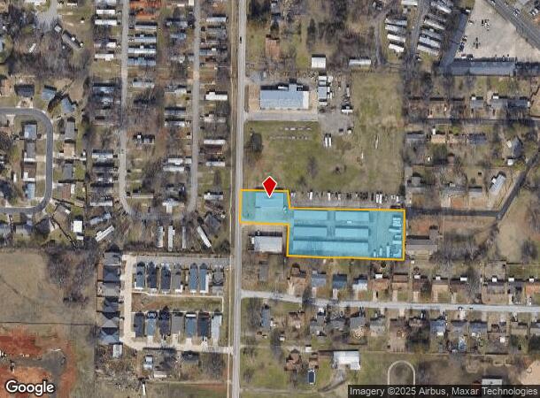 708 Strozier Ln, Barling, AR Parcel Map