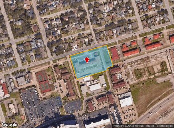 5005 Avenue U, Galveston, TX Parcel Map