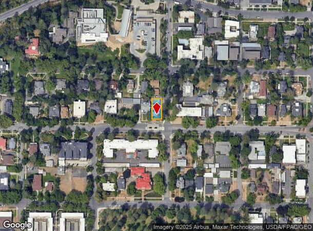  2204 W Pacific Ave, Spokane, WA Parcel Map