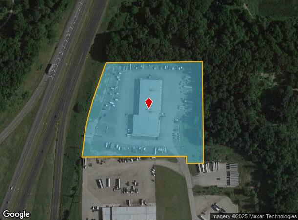  7269 N Baker Rd, Fremont, IN Parcel Map