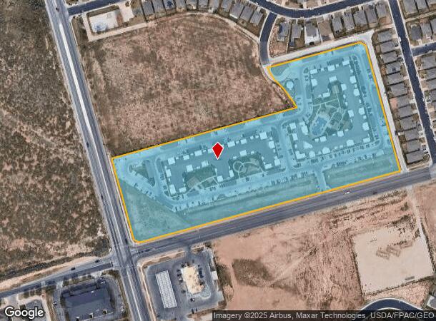  1301 E Mockingbird Ln, Midland, TX Parcel Map