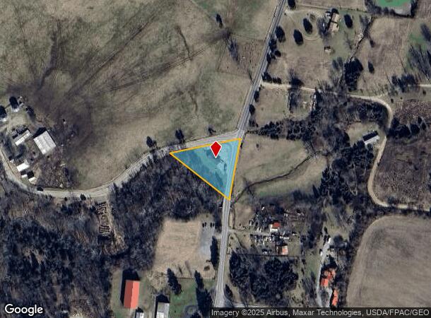  2105 State Route 781, Peebles, OH Parcel Map